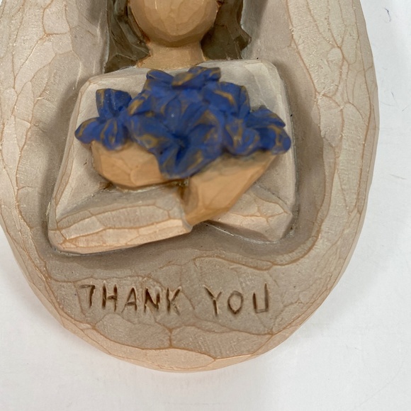 Willow Tree "Thank You" Appreciating Your Kindness! Wall Hanging / Plaque 2004 - Picture 3 of 5